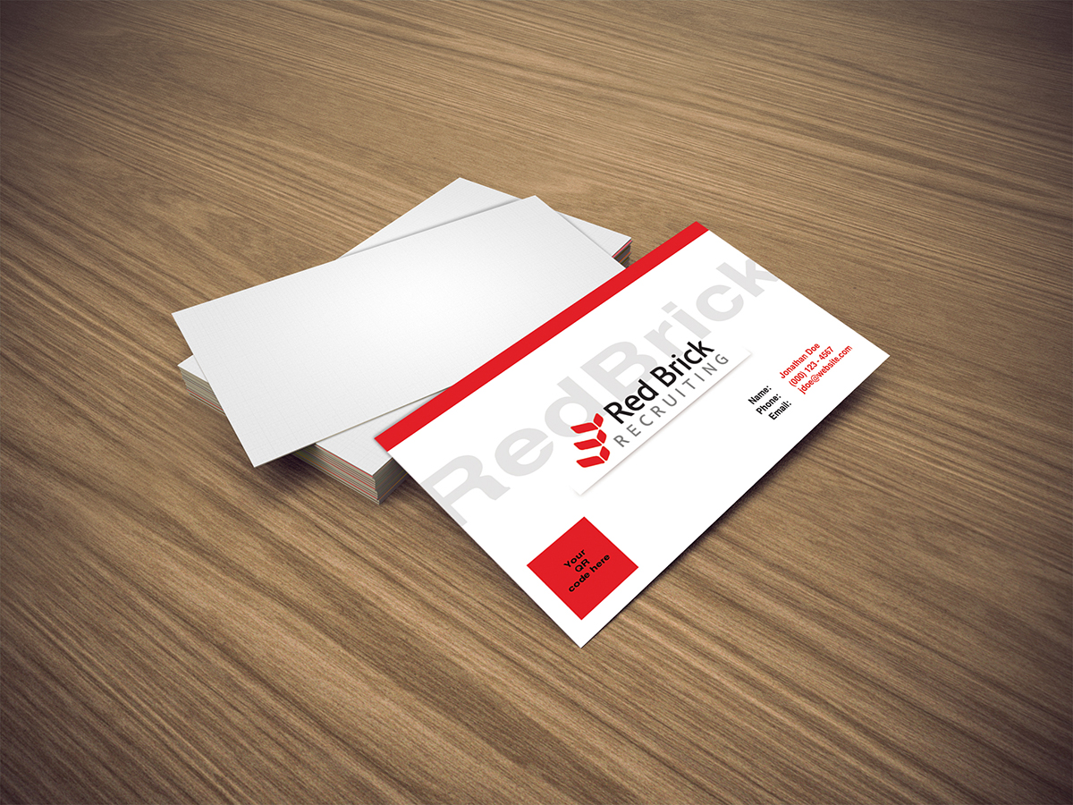 Business Card Design by Pier9 Graphics for Footprints Recruiting, inc. | Design #1219346