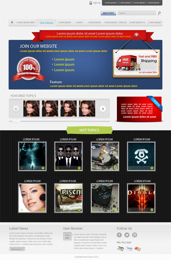Web Design by Creative Design for this project | Design #1225393