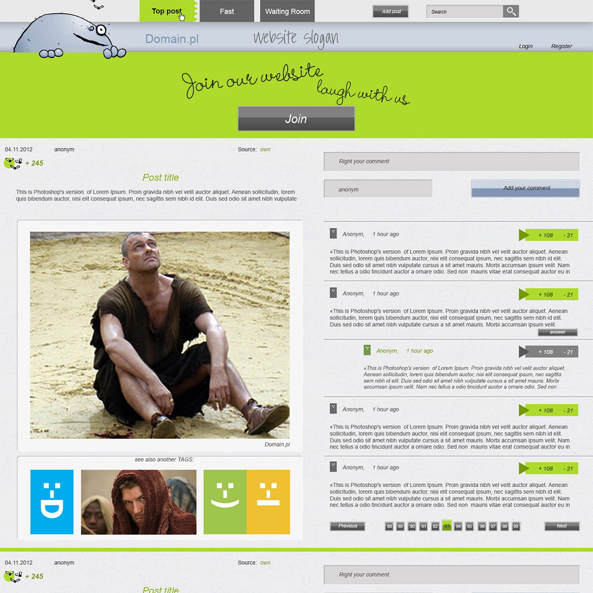 Web Design par Ivansan pour ce projet | Design #1229312