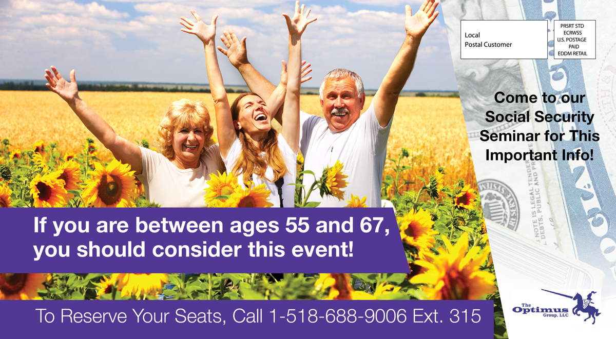 Postcard Design by Rohan Alexander for The Optimus Group | Design #4286024