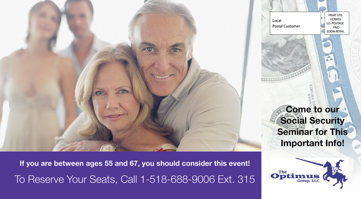 Postcard Design by Rohan Alexander for The Optimus Group | Design #4286030