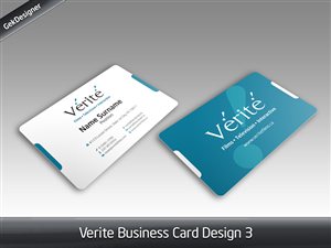 Diseño de Tarjeta de Presentación por gekgrfx para Vérité Films Inc. | Diseño: #1245150