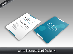 Diseño de Tarjeta de Presentación por gekgrfx para Vérité Films Inc. | Diseño: #1245151