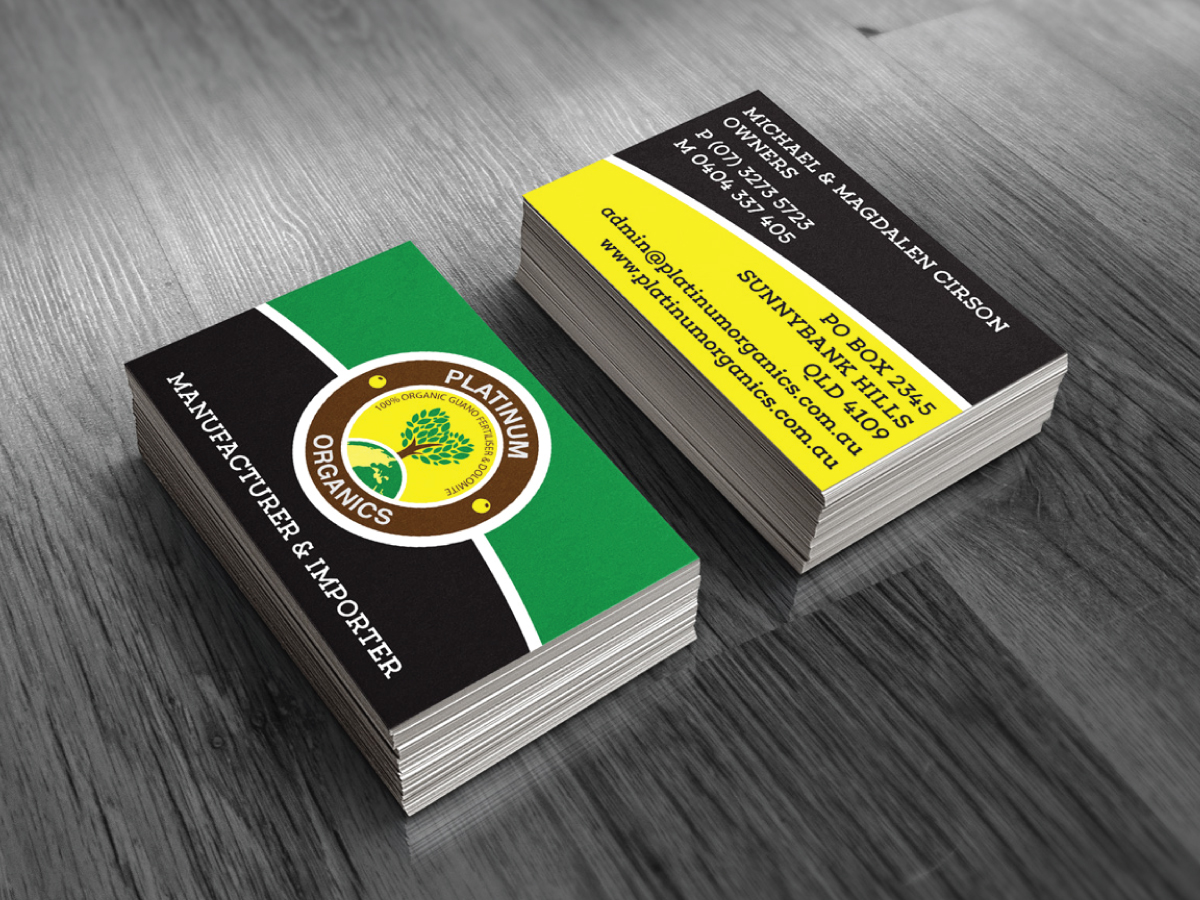 Business Card Design by P.O.Design for this project | Design #4256937