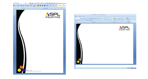 SPL Insurance - Letterhead  | Briefkopf-Design von kousik