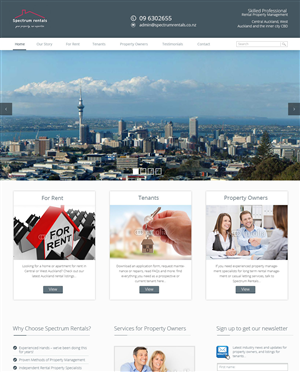 Web Design by Tariq Shamim for Web Genius | Design #4267381
