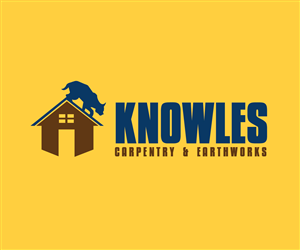 Knowles Carpentry & Earthworks | Logo Design by renderman