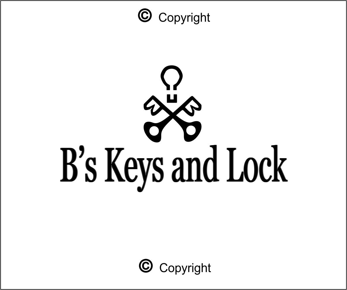 Diseño de Logo por Emmon para B''s Keys and Lock | Diseño #4273464