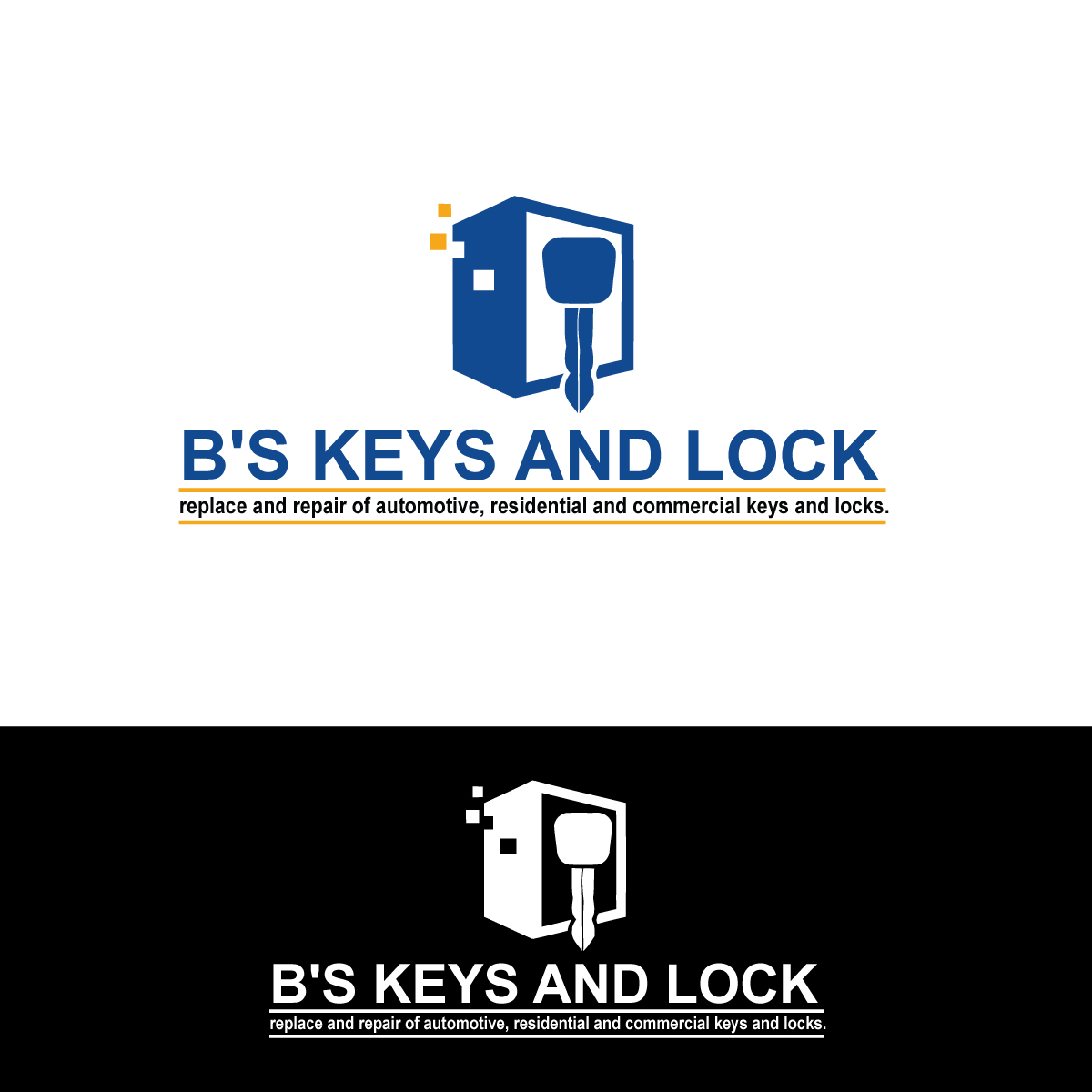 Logo Design by ArmanAly for B''s Keys and Lock | Design #4452344