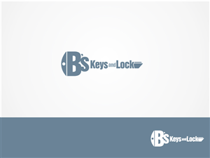 Logo Design by Brain.Art for B''s Keys and Lock | Design: #4263864