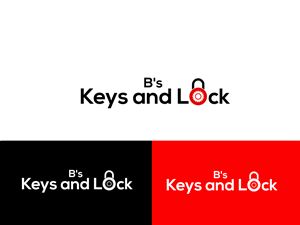 Logo Design by Anyl Thapa for B''s Keys and Lock | Design: #4284767