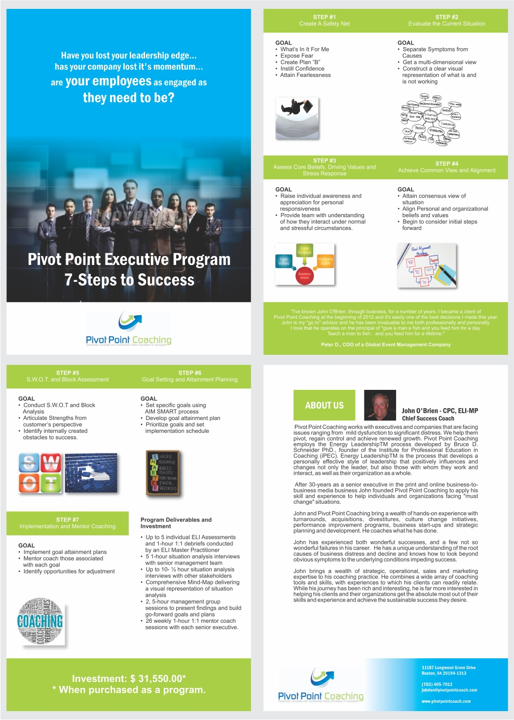 Brochure Design by barinix for Bayside South LLC | Design #1225044