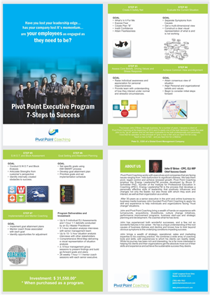 Brochure Design by barinix for Bayside South LLC | Design #1225044