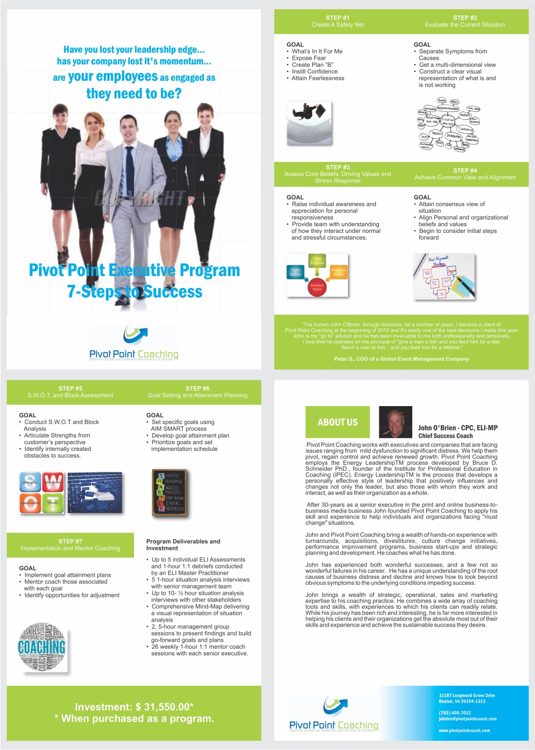 Brochure Design by barinix for Bayside South LLC | Design #1225051