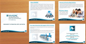 Non-profit Needs PP Template, Flyer and Banner Ad to Educate Addiction Counselors | Diseño Gráfico por Sbss