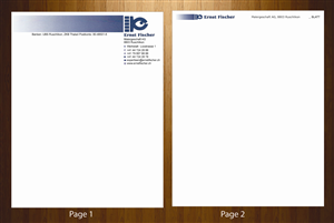 Letterhead Design by harmi_199 for Ernst Fischer Malergeschäft AG | Design: #4304708