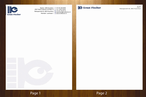 Letterhead Design by harmi_199 for Ernst Fischer Malergeschäft AG | Design: #4304737