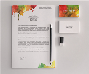 Letterhead Design by Creative Youngers for Ernst Fischer Malergeschäft AG | Design: #4312982