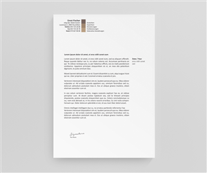 Letterhead Design by Creative Youngers for Ernst Fischer Malergeschäft AG | Design: #4334778