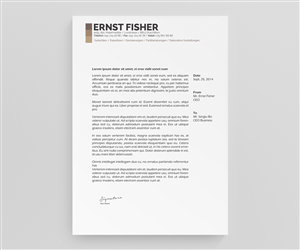 Letterhead Design by Creative Youngers for Ernst Fischer Malergeschäft AG | Design: #4352107
