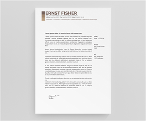 Letterhead Design by Creative Youngers for Ernst Fischer Malergeschäft AG | Design: #4352112