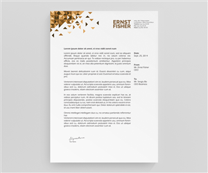 Letterhead Design by Creative Youngers for Ernst Fischer Malergeschäft AG | Design: #4352114