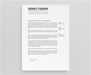 Letterhead Design by Creative Youngers for Ernst Fischer Malergeschäft AG | Design: #4352126