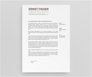 Letterhead Design by Creative Youngers for Ernst Fischer Malergeschäft AG | Design: #4352128