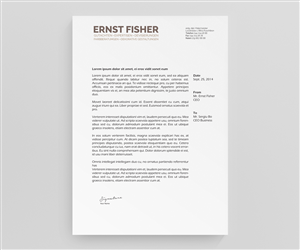Letterhead Design by Creative Youngers for Ernst Fischer Malergeschäft AG | Design: #4352131