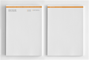Letterhead Design by logodentity for Ernst Fischer Malergeschäft AG | Design: #4295344