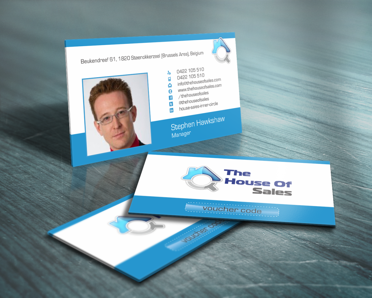 Business Card Design by HYPdesign for Van der Auwera Advisory GCV | Design #1210057