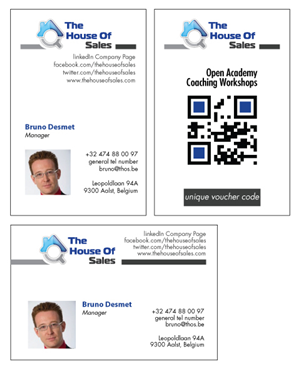 Business Card Design by Milena for Van der Auwera Advisory GCV | Design: #1213784