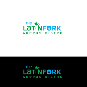The Latin Fork Arepas Bistro | Logo Design by Logoziner