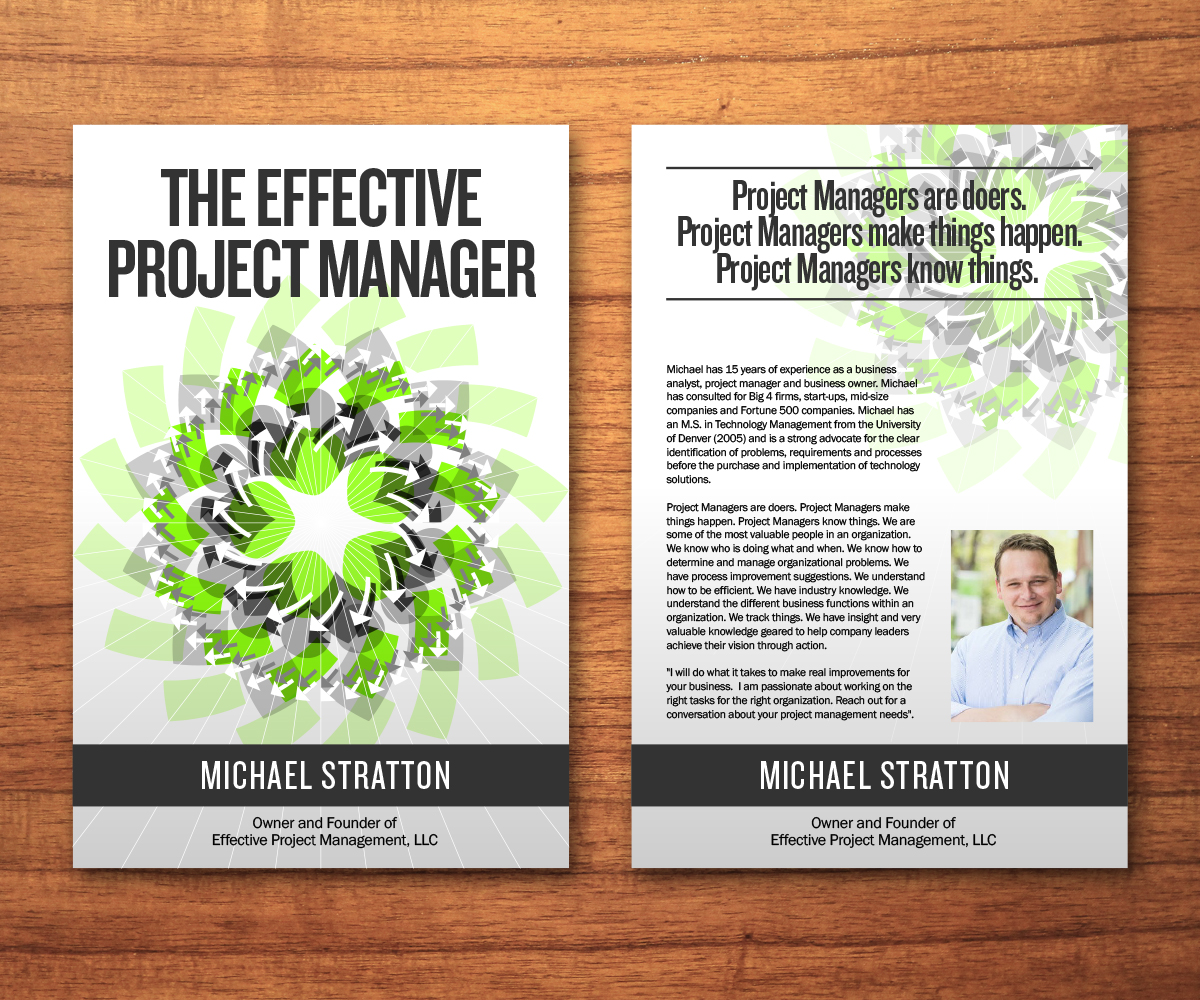 Buchumschlag Design von Toblindfoldher Graphic Design für Effective Project Management | Design #4267648