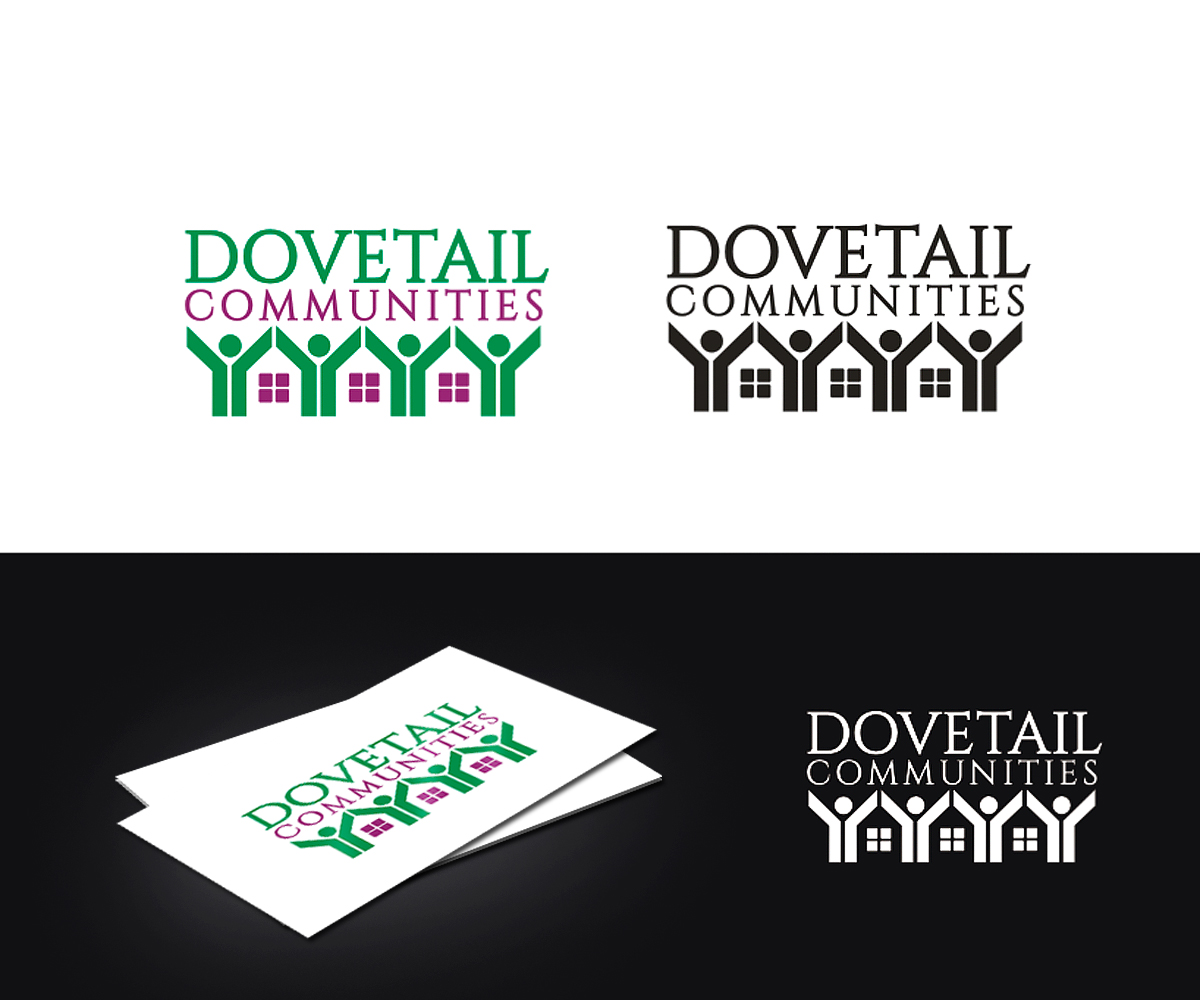 Logo Design by Vishak vasu for Dovetail Intentional Communities for Empowerment | Design: #13093733