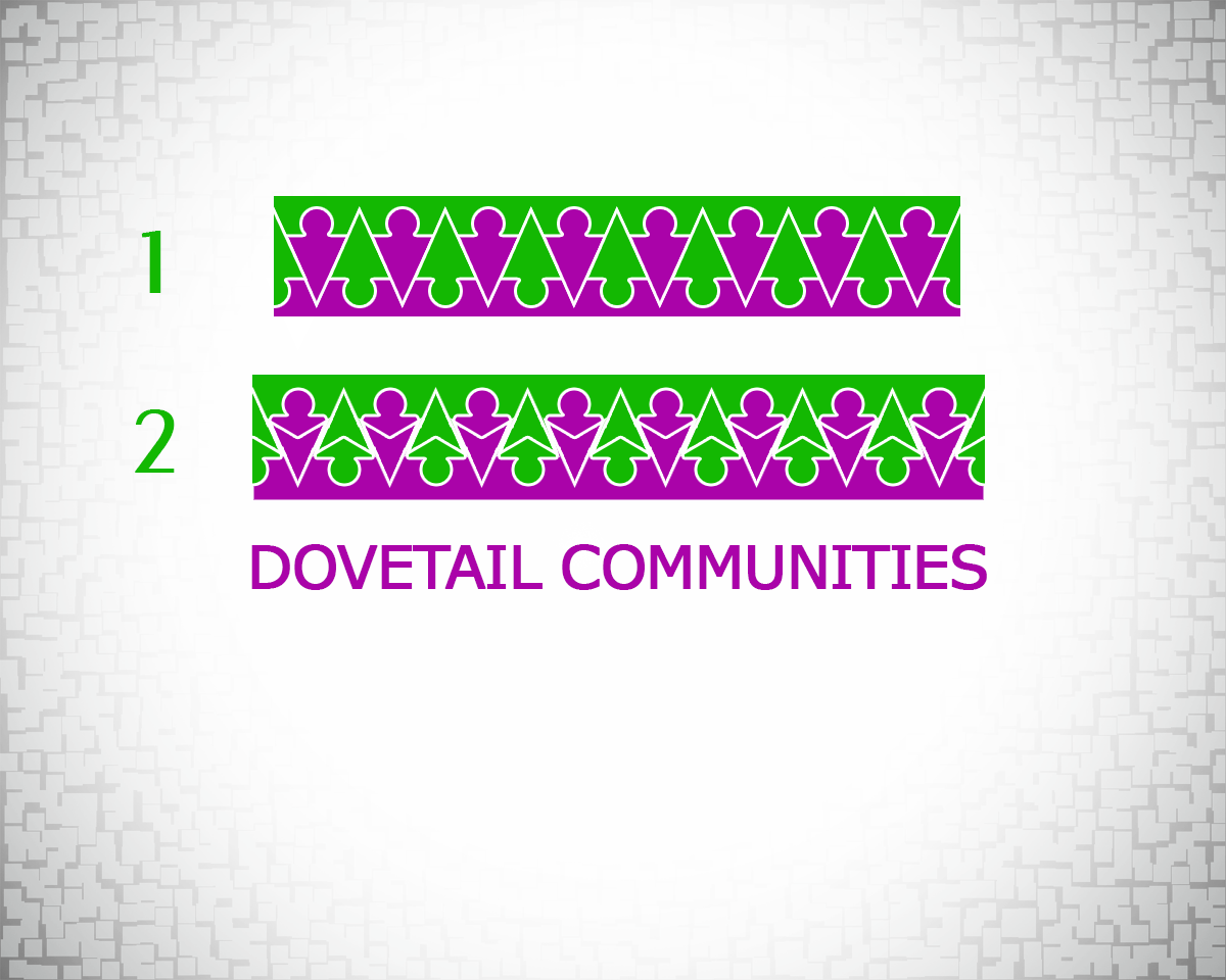 Logo Design by the jrmhys designs for Dovetail Intentional Communities for Empowerment | Design #4314593