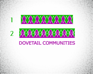 Logo Design by the jrmhys designs for Dovetail Intentional Communities for Empowerment | Design: #4314593
