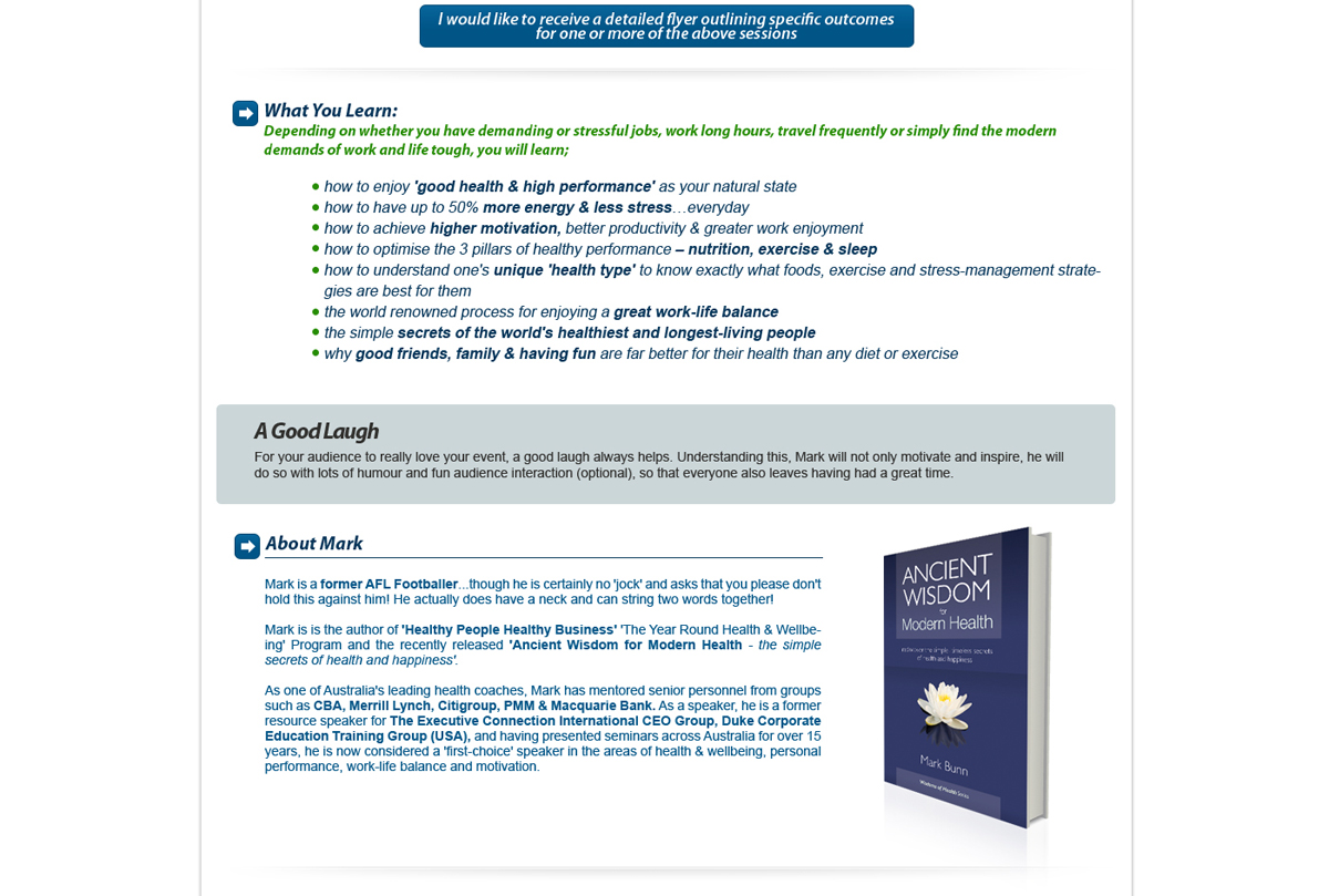 Landing Page Design by BigDan for HAA | Design #175318