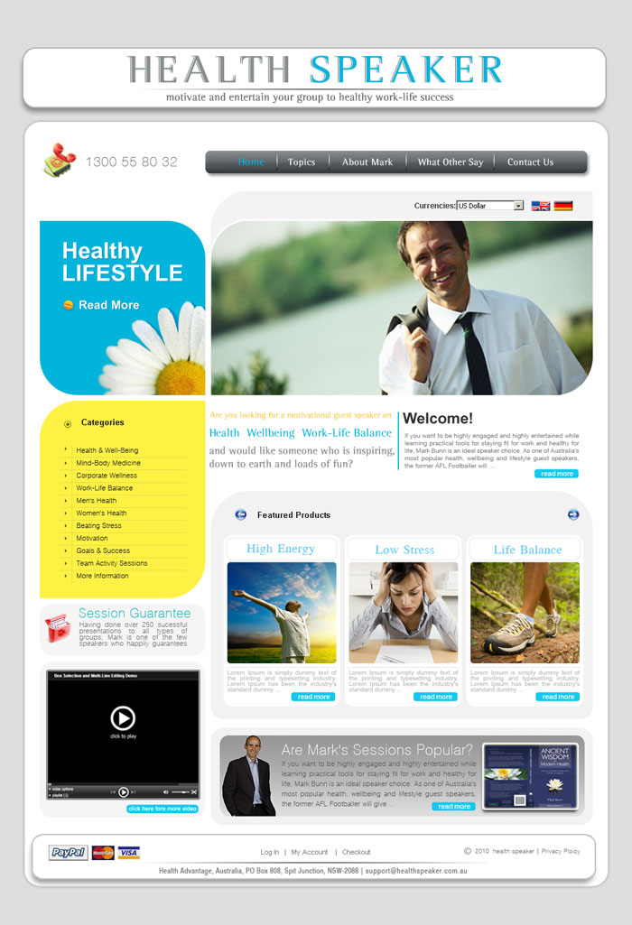 Landing Page Design by Biswajit for HAA | Design #182307