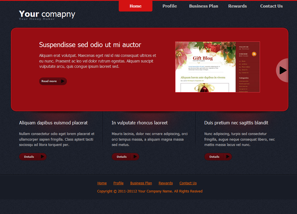 Diseño Web por Santosh Kumar para este proyecto | Diseño #1948831
