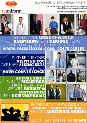 Broschüren-Design von RCDesigns für REUNIFORM | Design: #182078