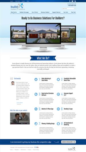 Website for Franchise Builder | Web Design by Mayank Patel