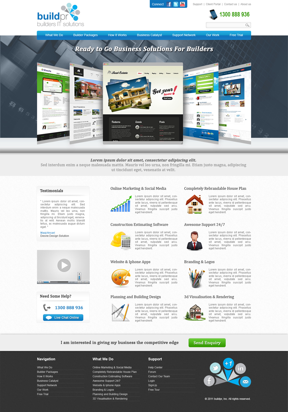 Web Design by Desire Design Solutions for this project | Design #1220632