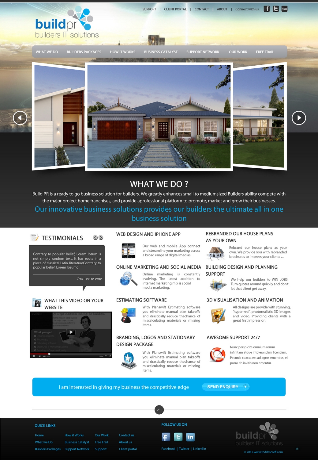 Web Design by pb for this project | Design #1218073
