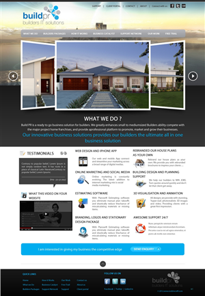 Web Design by pb for this project | Design: #1218073