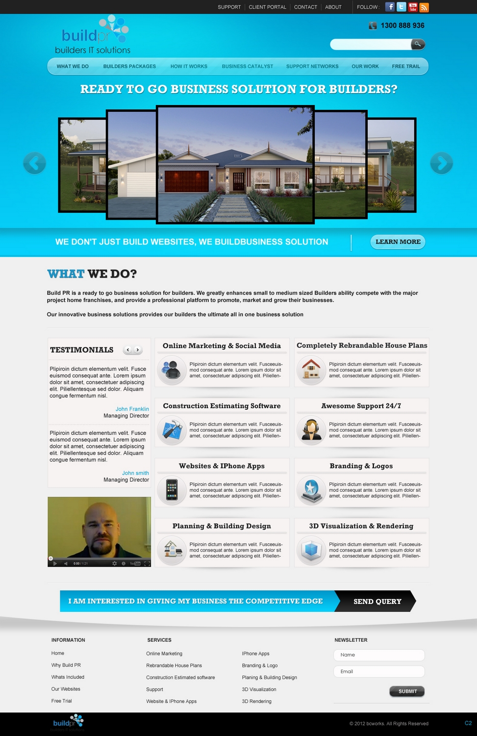 Web Design by pb for this project | Design #1218076