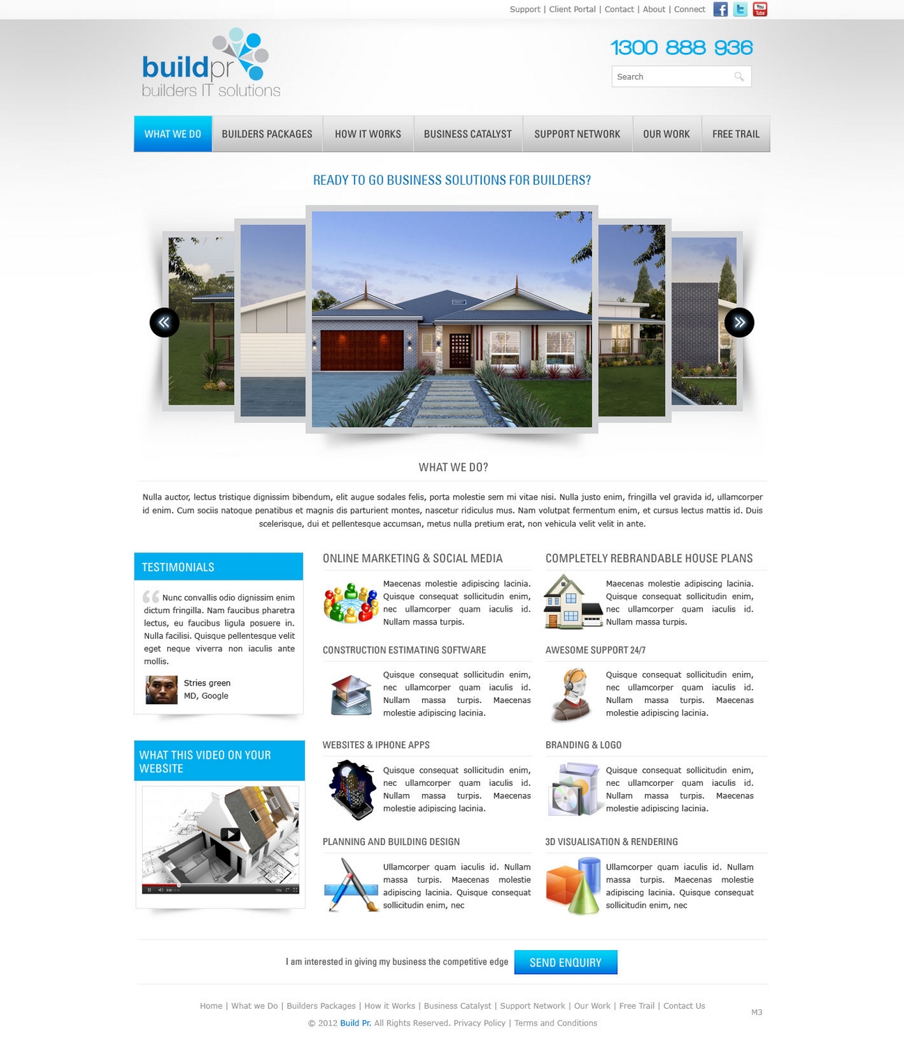 Web Design by pb for this project | Design #1218081