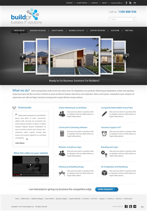 Web Design by pb for this project | Design: #1218091