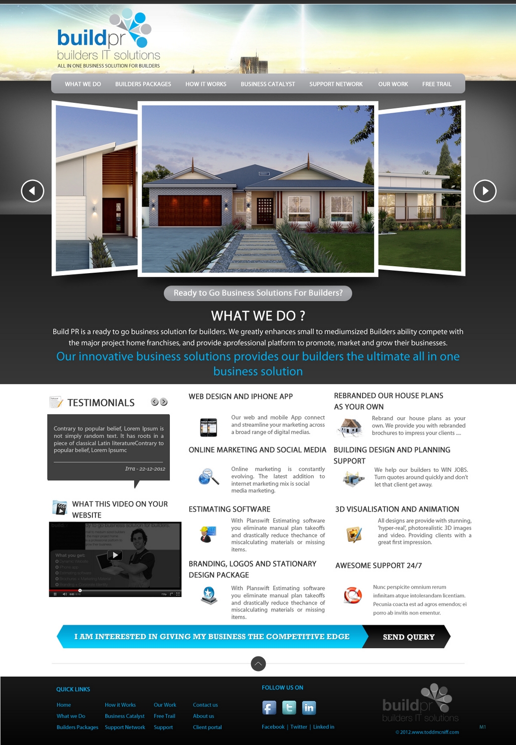 Web Design by pb for this project | Design #1221581
