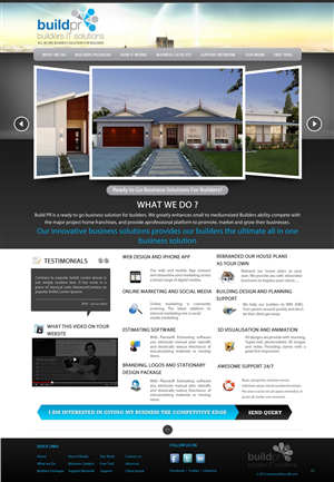 Web Design by pb for this project | Design: #1221581
